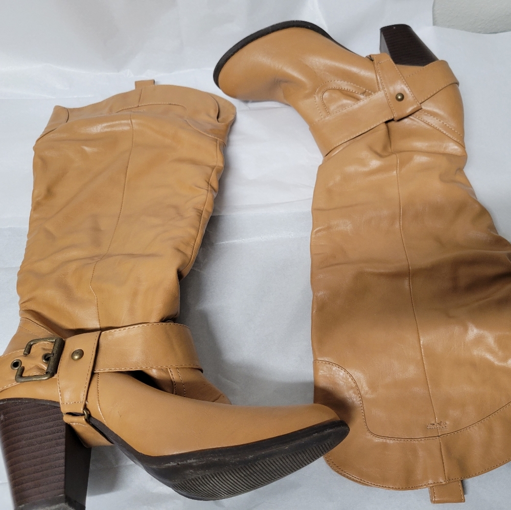 Women's Tan 👢 with heal